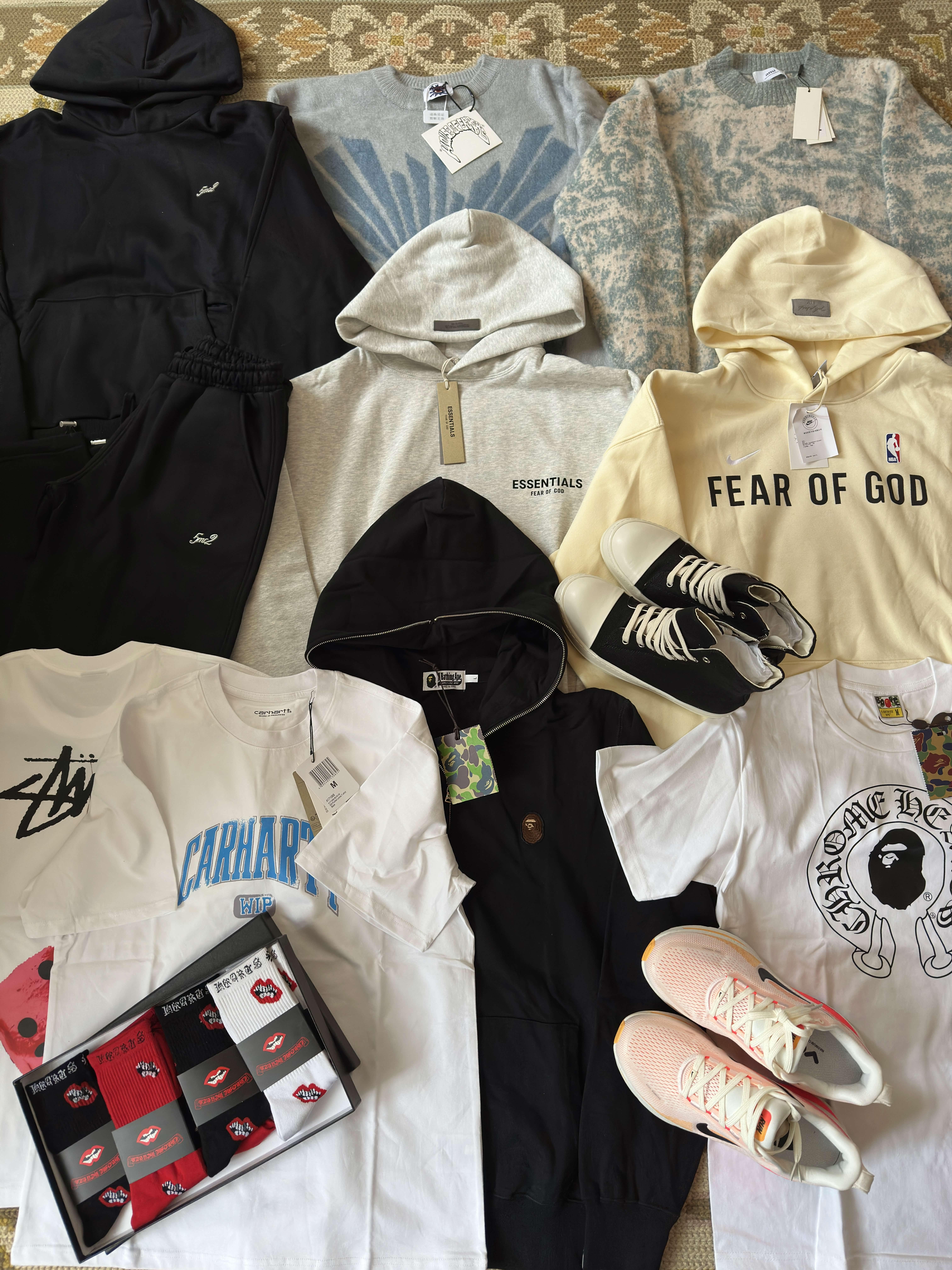 10kg winter haul with CSSBuy — 10 kg CSSBuy haul photo for CSSBuy spreadsheet research