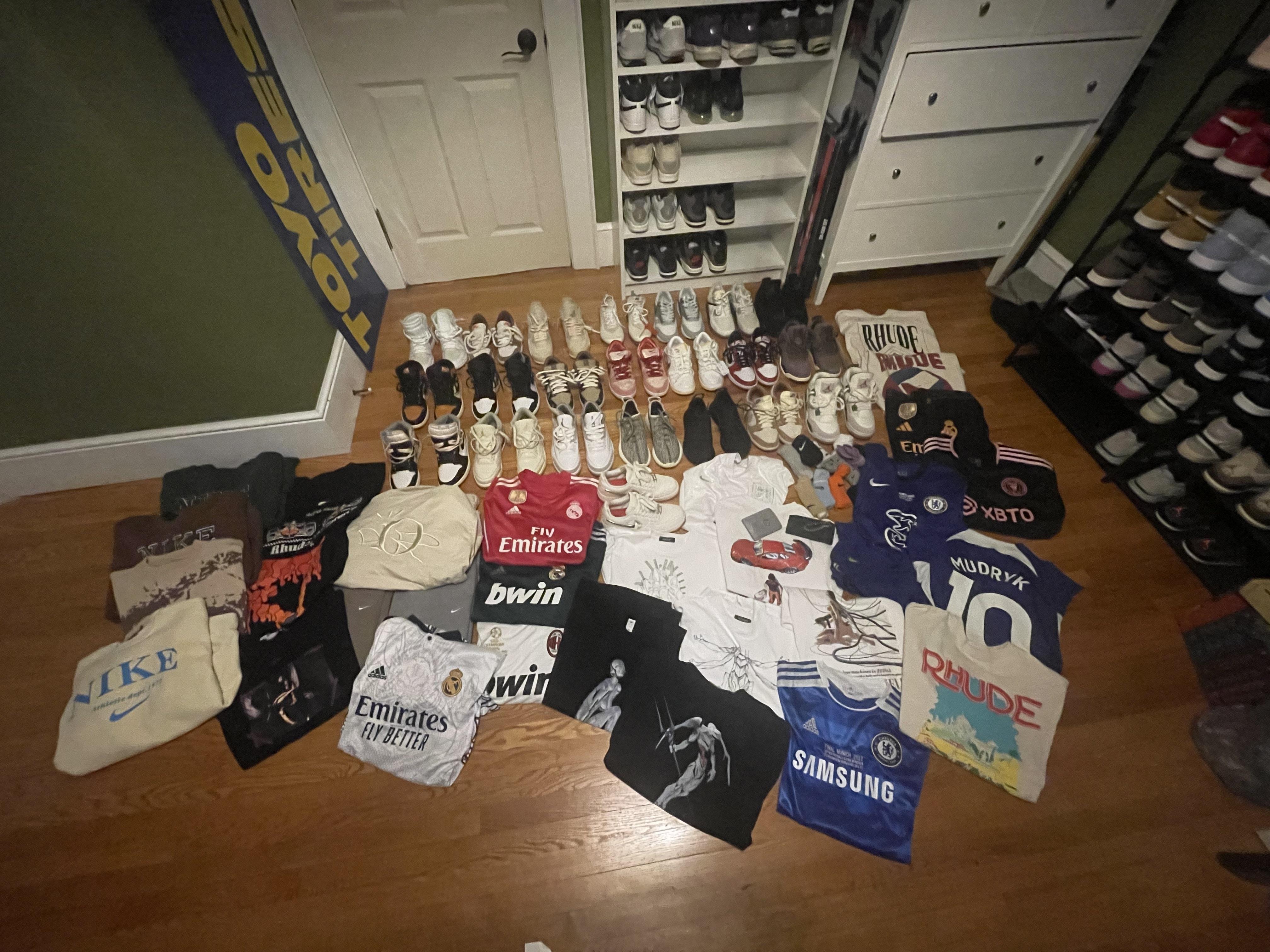 55kg CSSBuy Sealine (Jordan, Yeezy, Rhude, Dior, jerseys) — 55 kg CSSBuy haul photo for CSSBuy spreadsheet research
